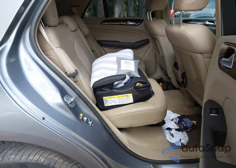 2012 Mercedes-Benz Ml 350 4Matic из США, поврежденный, VIN 4JGDA5HB4CA095576